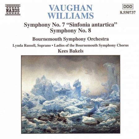 Vaughan Williams Symphonies Nos 7 And 8 CD Opus3a