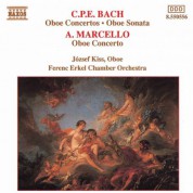 Jozsef Kiss: Bach, C.P.E. / Marcello, A.: Oboe Concertos - CD