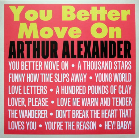 Arthur Alexander: You Better Move On - Plak