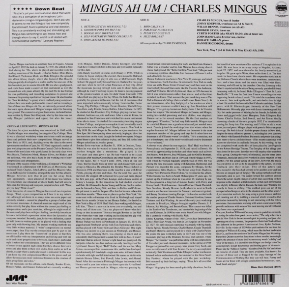 Charles Mingus: Ah Um - Plak Foto #2