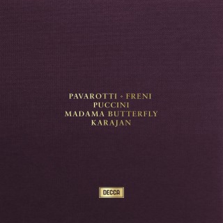 Herbert von Karajan, Luciano Pavarotti, Wiener Philharmoniker, Mirella Freni: Puccini: Madama Butterfly - Plak