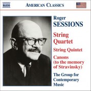 Sessions: String Quintet / String Quartet No. 1 / Canons (To the Memory of Igor Stravinsky) - CD