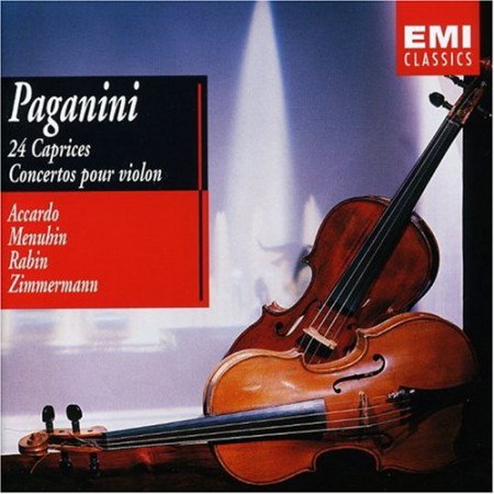 Frank Peter Zimmermann, Yehudi Menuhin, Franco Tamponi, Salvatore Accardo: Paganini: 24 Caprices, Concertos pour violin - CD