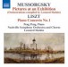 Mussorgsky, M.: Pictures at an Exhibition (Orchestrations Compiled by L. Slatkin) / Liszt, F.: Piano Concerto No. 1 - CD