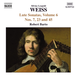 Robert Barto: Weiss, S.L.: Lute Sonatas, Vol.  6  - Nos. 7, 23, 45 - CD