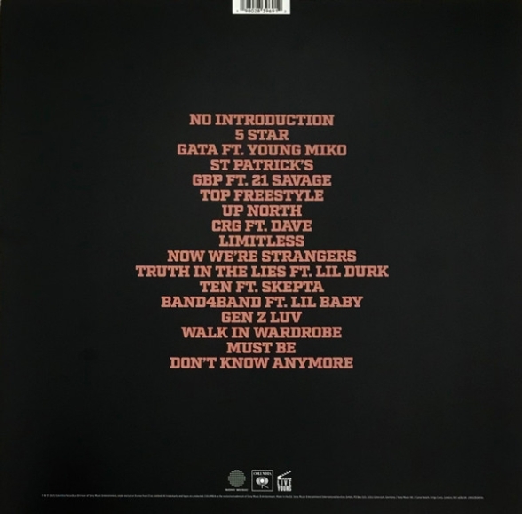 Central Cee: Can't Rush Greatness (Limited Indie Edition - Clear Vinyl) - Plak Foto #3