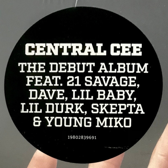 Central Cee: Can't Rush Greatness (Limited Indie Edition - Clear Vinyl) - Plak Foto #4