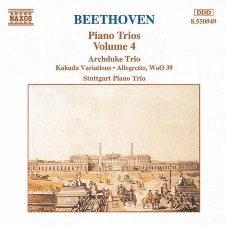 Beethoven: Archduke Trio / Kakadu Variations / Allegretto, Woo 39 - CD