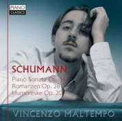 Vincenzo Maltempo: Schumann: Piano Sonata Op.14 - Romanzen Op.28 - Humoreske Op.20 - CD
