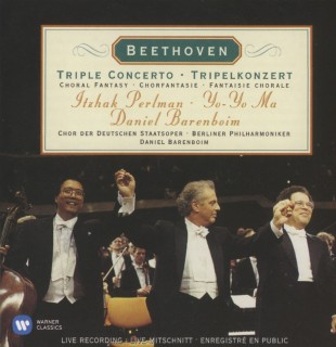 Itzhak Perlman, Daniel Barenboim, Yo-Yo Ma, Berliner Philharmoniker: Beethoven: Triple Concerto, - CD