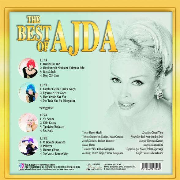 Ajda Pekkan: The Best of Ajda Pekkan (Picture Disc) - Plak Foto #2
