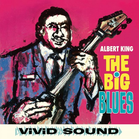 Albert King: The Big Blues + 2 Bonus Tracks! - Limited Edition in Solid Blue Colored Vinyl. - Plak