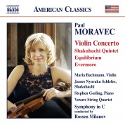 Maria Bachmann, Voxare String Quartet: Moravec: Violin Concerto - CD