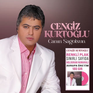 Cengiz Kurtoğlu: Canın Sağolsun - Mum Gibi (Renkli Plak) - Plak