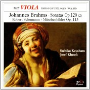 Josef Kluson, Sachiko Kayahara: Brahms, Schumann: Sonatas for Viola and Piano Op. 120, Märchenbilder op. 113 - CD