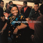 Cesaria Evora: Café Atlantico (Limited Numbered Edition - Flaming Vinyl) - Plak