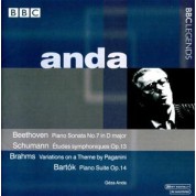 Géza Anda: Beethoven, Schumann, Brahms, Bartok - CD
