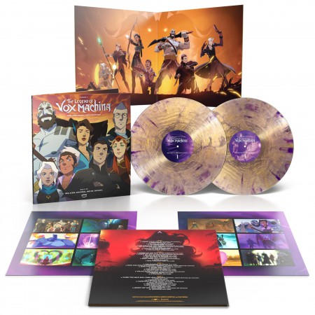 Çeşitli Sanatçılar: The Legend Of Vox Machina Season 2 (Purple & Gold Smoke Vinyl) - Plak