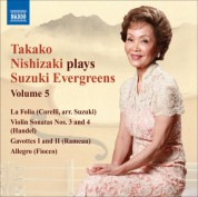 Takako Nishizaki Plays Suzuki Evergreens, Vol. 5 - CD