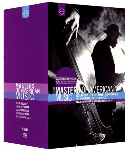 Billie Holiday, Charlie Parker, Sarah Vaughan, Thelonious Monk: Masters of American Music - DVD