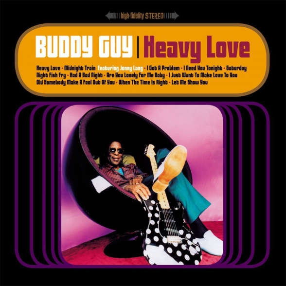 Buddy Guy - Heavy Love (25th Anniversary - Limited Numbered Edition - Pink & Purple Marbled )