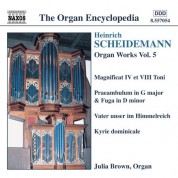 Julia Brown: Scheidemann: Organ Works, Vol. 5 (Brown) - CD