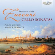 Renato Criscuolo, Musica Perduta: Zuccari: Cello Sonatas - CD