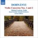 Dohnanyi, E.: Violin Concertos Nos. 1 and 2 - CD