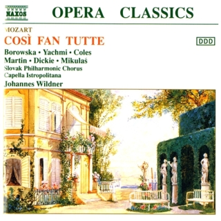 Johannes Wildner, Capella Istropolitana, Slovak Philharmonic Chorus: Mozart: Cosi Fan Tutte - CD