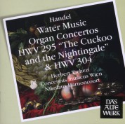 Nikolaus Harnoncourt: Handel: Water Music, Organ Concertos - CD