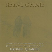 Kronos Quartet: Henryk Gorecki: String Quartets 1,2 - CD