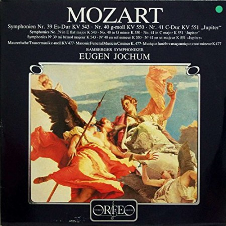 Eugen Jochum, Bamberger Symphoniker: Mozart: Symphony No. 39 & 40 - Plak