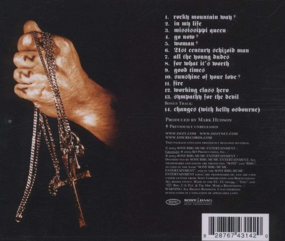 Ozzy Osbourne: Under Cover - CD Foto #2