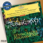 Evgeny Mravinsky, Leningrad Philharmonic Orchestra: Tchaikovsky: Symphonies 4, 5, 6 - CD