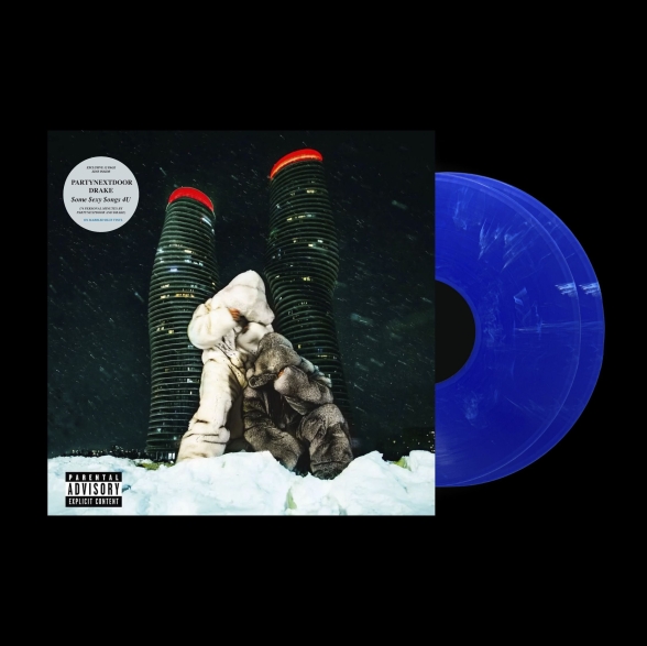 Partynextdoor, Drake: $ome $exy $ongs 4 U (Opaque Blue Vinyl) - Plak Foto #2