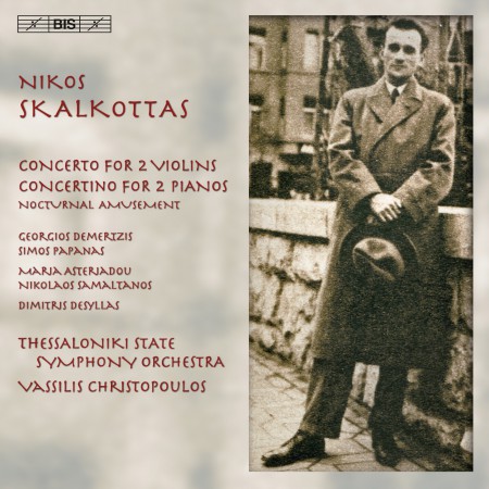 Georgios Demertzis, Simos Papanass, Thessaloniki State Symphony Orchestra: Nikos Skalkottas: Concerto for Violins - CD