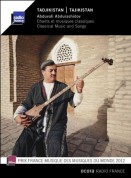 Abduvali Abdurashidov: Music from Tadjikistan - CD