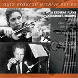 Ayla Erduran: Brahms: Three Sonatas for Violin and Piano - CD Foto #1
