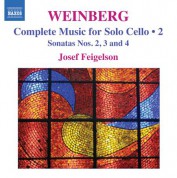 Josef Feigelson: Weinberg: Complete Cello Music, Vol. 2 - CD
