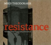 Mikis Theodorakis: Resistance-Mikis - CD