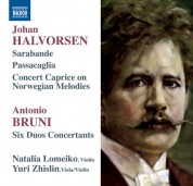 Natalia Lomeiko, Yuri Zhislin: Halvorsen & Bruni: Duos - CD