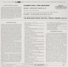 Rudolf Serkin, Leon Fleisher, Benita Valente: Chamber Music from Marlboro - Plak Foto #2