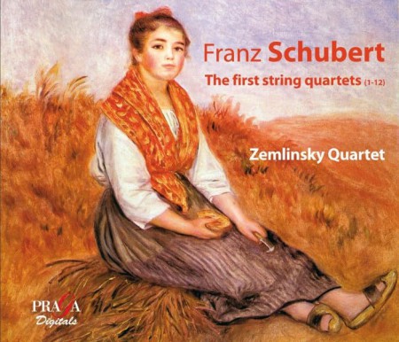 Zemlinsky Quartet: Schubert: The First String Quartets No. 1-12 - CD