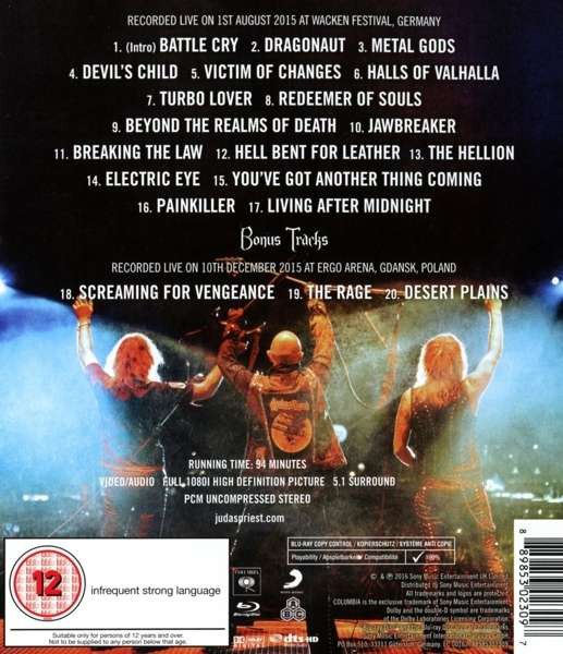 Judas Priest: Battle Cry - BluRay Foto #2