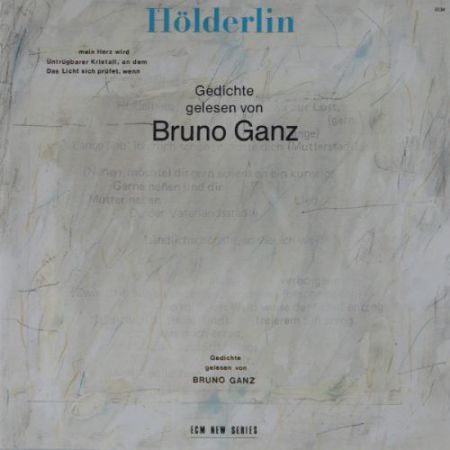 Bruno Ganz: Hölderlin - CD