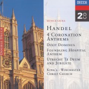 Choir of King's College Cambridge, Cambridge Christ Church Cathedral Choir, Winchester Cathedral Choir: Handel: 4 Coronation Anthems - CD