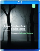 Juliane Banse, Gustav Mahler Jugendorchester, Claudio Abbado: Mahler: Symphony No.4 / Schoenberg: Pelleas & Melisande - BluRay