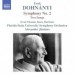 Dohnányi: Symphony No. 2 & 2 Songs - CD