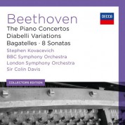 BBC Symphony Orchestra, London Symphony Orchestra, Sir Colin Davis, Stephen Kovacevich: Beethoven: The Piano Concertos - CD