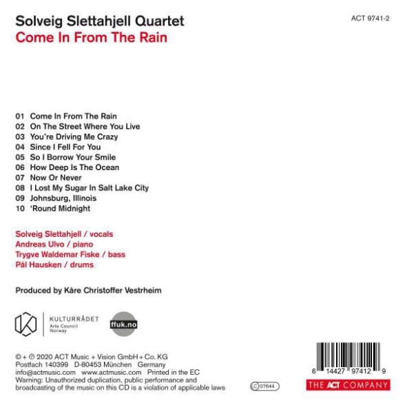 Solveig Slettahjell: Come In From The Rain - CD Foto #2